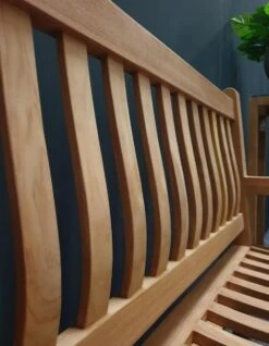 Merkloos TIERRA | Tuinbank Van Teak Comfort Plus + | 150 Cm - 3-Persoons / 3-Zits | Naturel / Original | BONANY Luxe | Geschuurd & Olie Op Waterbasis | Klassiek & Traditioneel | Stevig | Tuinzetel | Bank Voor Tuin -Tuinmeubelen Winkel 932x1200