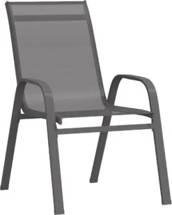 VidaXL 5-delige Tuinset Grijs En Zwart -Tuinmeubelen Winkel 961x1200 1