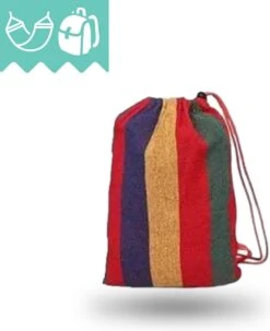 Dubbele Hangmat Rood Met Spreidstok - 1 Of 2 Persoons - Lig Oppervlak 190x150cm - Lengte 260cm -Tuinmeubelen Winkel 977x1200 1