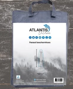Weersbestendige Parasolhoes - Rond & Vierkant - Max. 3 X 3 M - Grijs / Antraciet - Stokparasol 18 Weersbestendige Parasolhoes - Rond & Vierkant - Max. 3 X 3 M - Grijs / Antraciet - Stokparasol -Tuinmeubelen Winkel 992x1200 6
