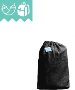 Dubbele Hangmat Zwart Met Spreidstok - 1 Of 2 Persoons - Lig Oppervlak 190x150cm - Lengte 260cm -Tuinmeubelen Winkel 997x1200 1